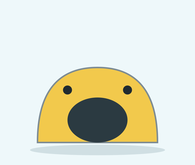 Illustration of a soft yellow plush pet bed